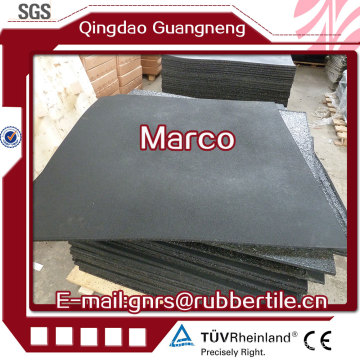 Gymnasium Flooring Rubber Factory Direct Indoor Rubber Tile Rubber Floor Tile